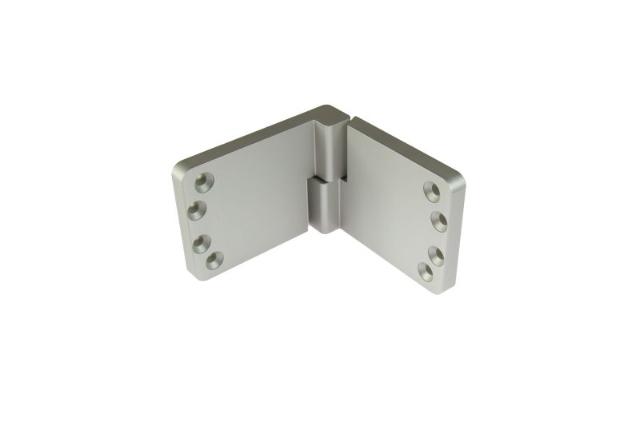 Scharnier 4-Seizoenen Pui | 120mm | DIN Links | Aluminium
