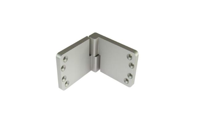 Scharnier 4-Seizoenen Pui | 120mm | DIN Rechts | Aluminium