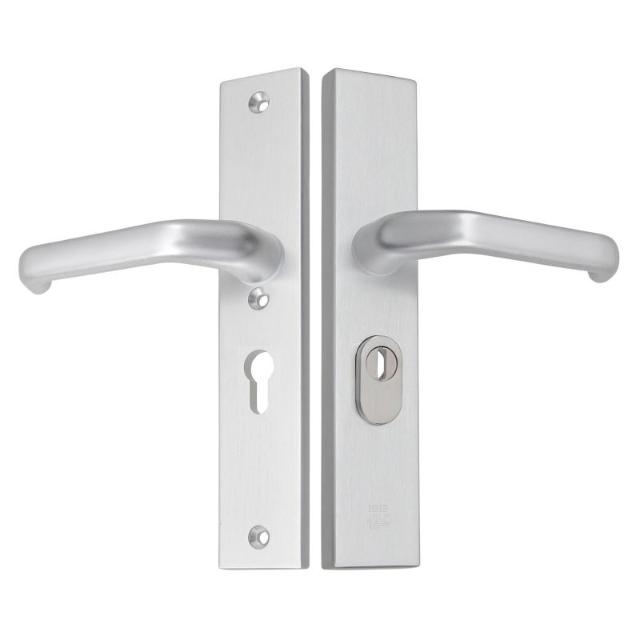 M-Line | Veiligheidsbeslag| Recht Breed | PC55 | Kruk/Kruk | Kerntrekbeveiliging