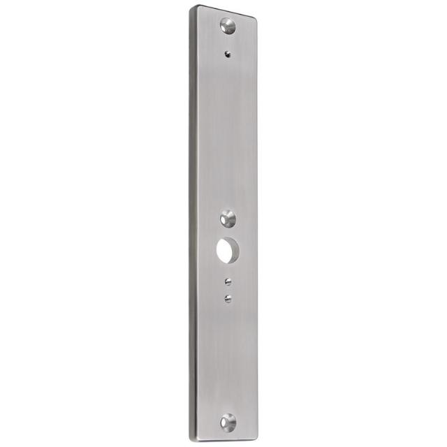 Antipaniek RVS Montageschild (Draaimechanisme Duwstang 202910 en 202916) | Binnen | PC92