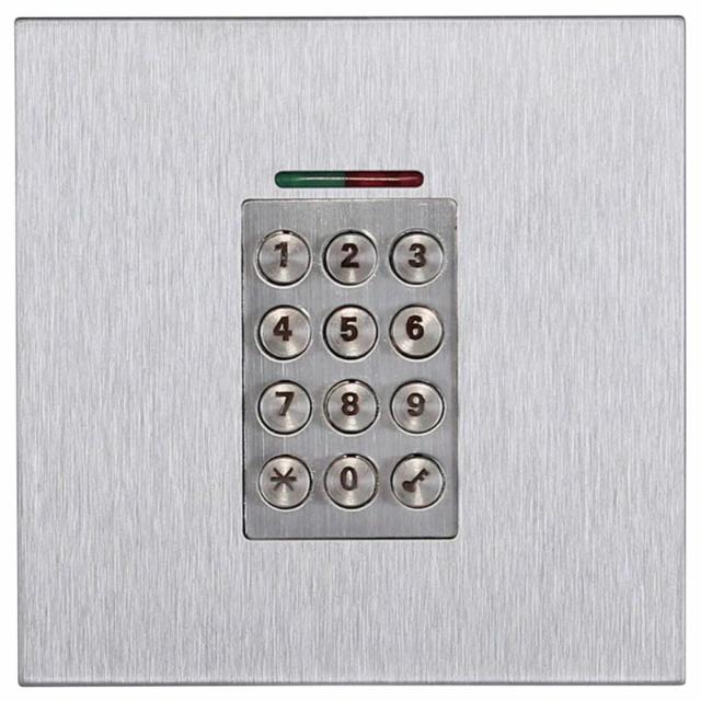 Cijfercodepaneel Biokey | RVS150 | Inbouw Vierkant