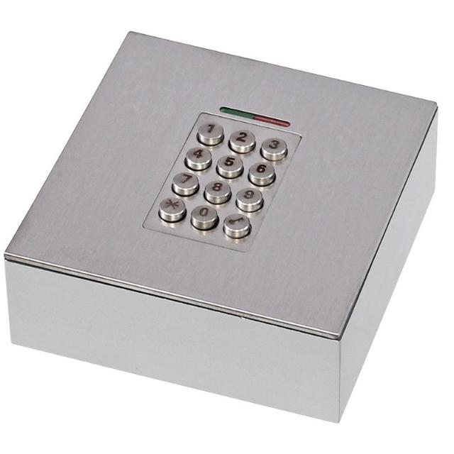 Cijfercodepaneel Biokey | RVS150 | Opbouw Vierkant