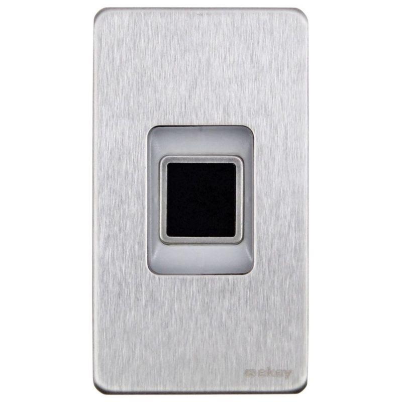 Vingerscanner Inbouw Touch | Smal | RVS