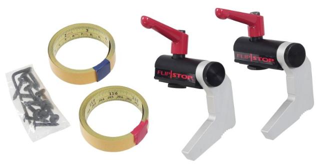 Flipstop Set | Rail 3000mm | 2 Aanslagen | Incl. Meetlint en Bevestigingsset