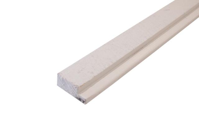 Meranti Afdeklijst A (Multipoint Opbouw) | Buitendeur Actief | 2750x56x18mm