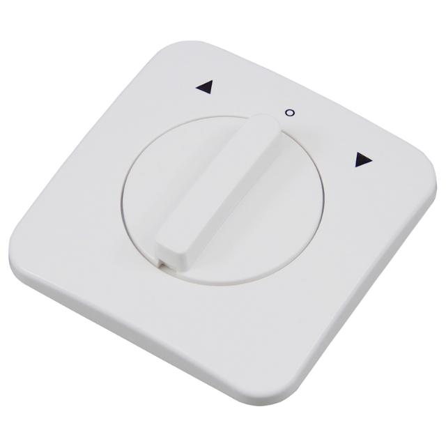 Draaischakelaar Power | Inbouw | Wit
