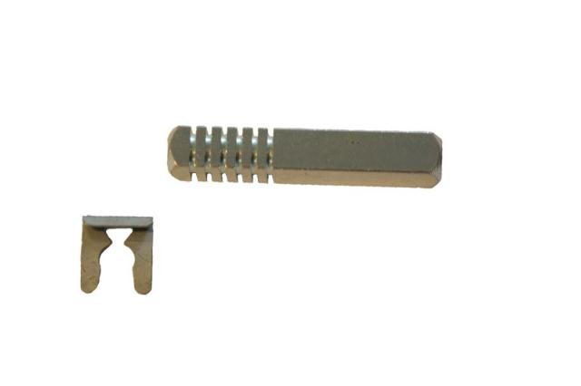 Krukstift | 9x55mm | Brandwerend voor Antipaniek Duwbalken | Deurdikte 40mm