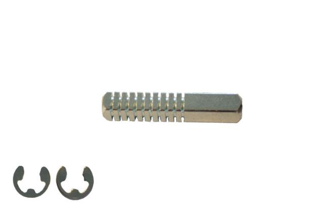 Krukstift | 9x55mm | Brandwerend voor Antipaniek Duwbalken | Deurdikte 40mm