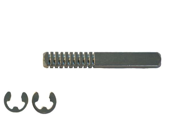 Krukstift | 9x75mm | Brandwerend voor Antipaniek Duwbalken | Deurdikte 56mm
