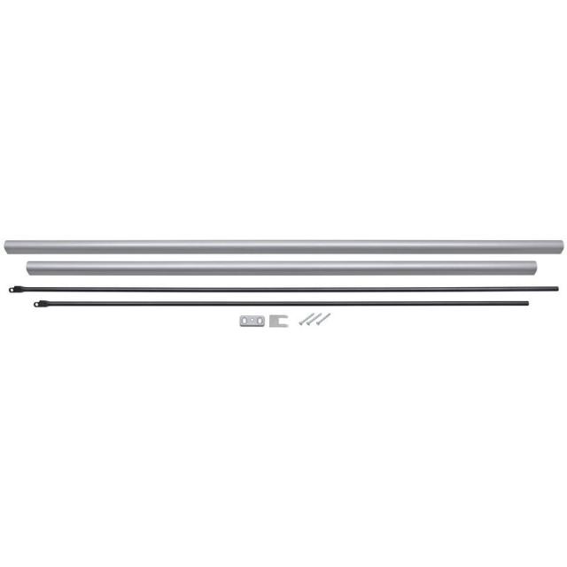 Stangenset | ISEO Bolt | 2400mm | Boven+Onder | Grijs