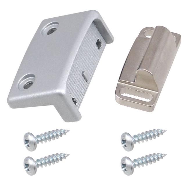 Sluitplaat Stolp | ISEO Base+Push | Kort Model | Grijs