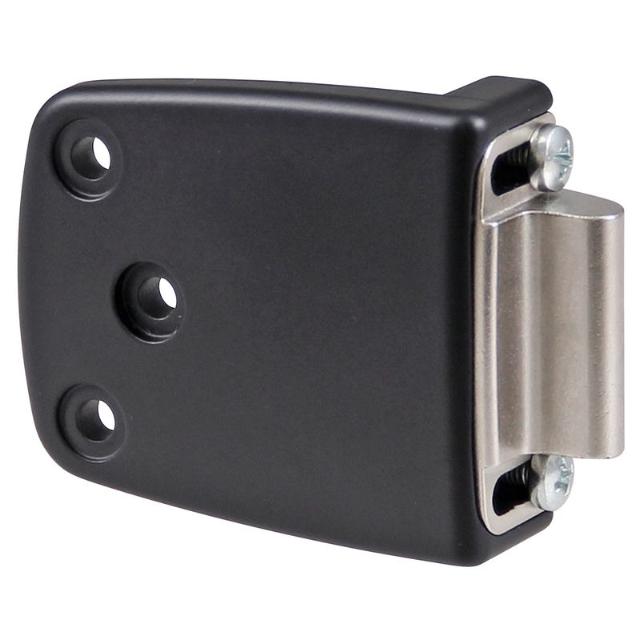 Sluitplaat Stolp | ISEO Base+Push | Lang Model | Zwart
