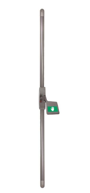Antipaniek Opbouwset | ISEO Pad Bolt | EN179 | 2-punts | Boven+Onder | Grijs