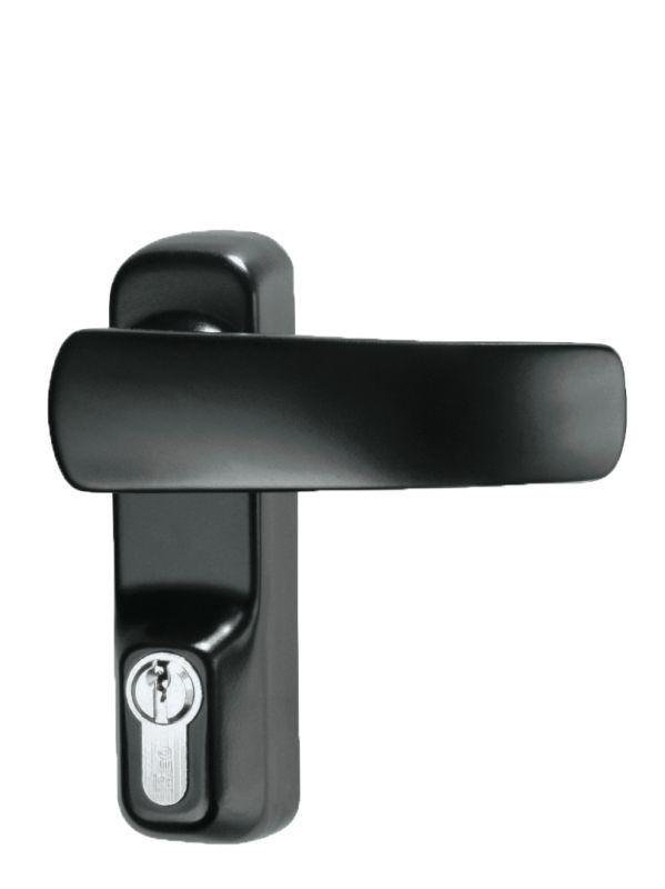 ISEO Trim | Incl. Cilinder | Kruk | Zwart