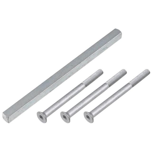 Bevestigingsset Veiligheidsbeslag | Kruk/Kruk | Deurdikte 58-62mm