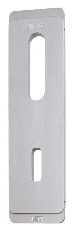 Inlegger (Moedermal 104000) | Nemef P636 Kastsluitplaat | Afgerond | Buiten- & Binnencontour
