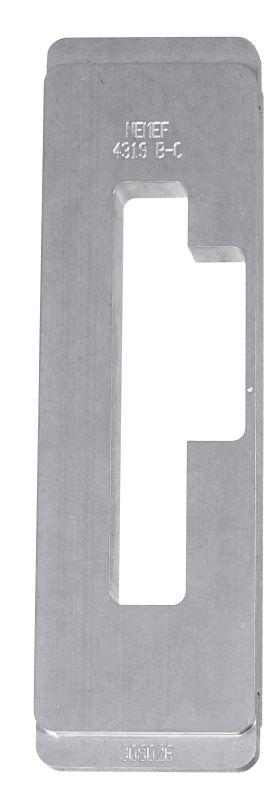 Inlegger (Moedermal 104000) | Nemef 649/47 Sluitplaat | Rechthoekig | Buitencontour