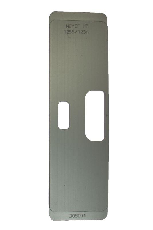 Inlegger (Moedermal 104000) | Nemef HP1255/1256 Hoeksluitplaat | Buitencontour & Dagschoot