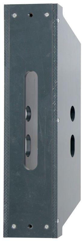 U-Cassette Insteekslot (Moedermal 103000) | Nemef 1200 Serie | Voorplaat 20mm |  Kunststof