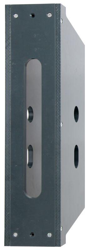 U-Cassette Insteekslot (Moedermal 103000) | Nemef 4119 Serie | Voorplaat 25mm | Kunststof