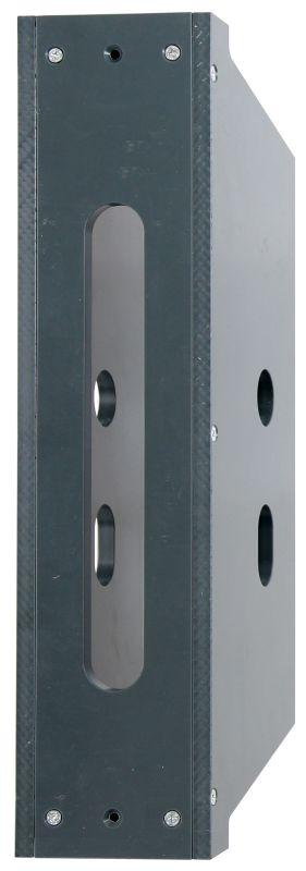 U-Cassette Insteekslot (Moedermal 103000) | Nemef 600 Serie | Voorplaat 24mm | Kunststof