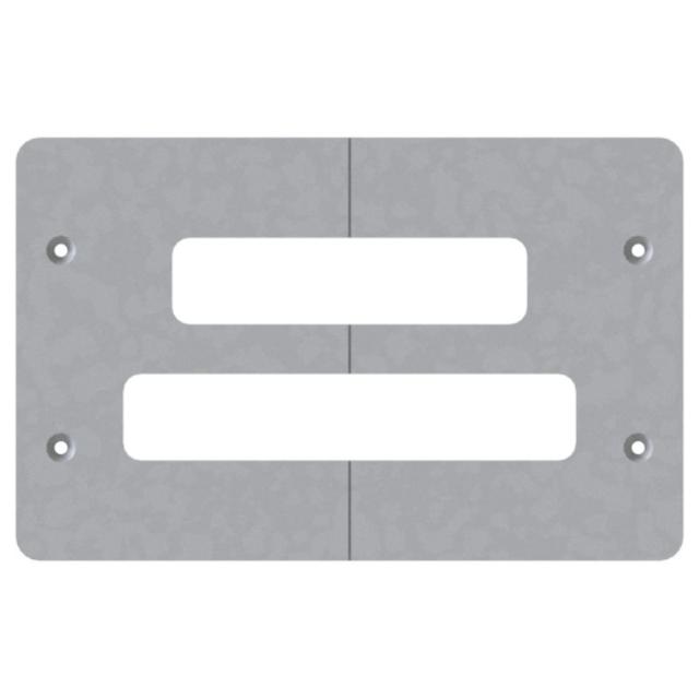 Oplegger (Basismal 300mm) | Basys 180x30 Invisible Scharnier | Vierkant