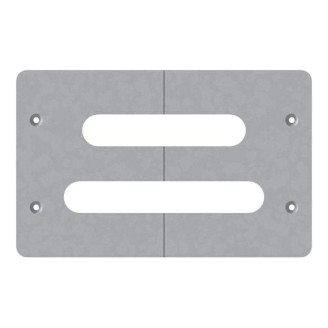 Oplegger (Basismal 300mm) | Basys 180x24 Invisible Scharnier | Rond