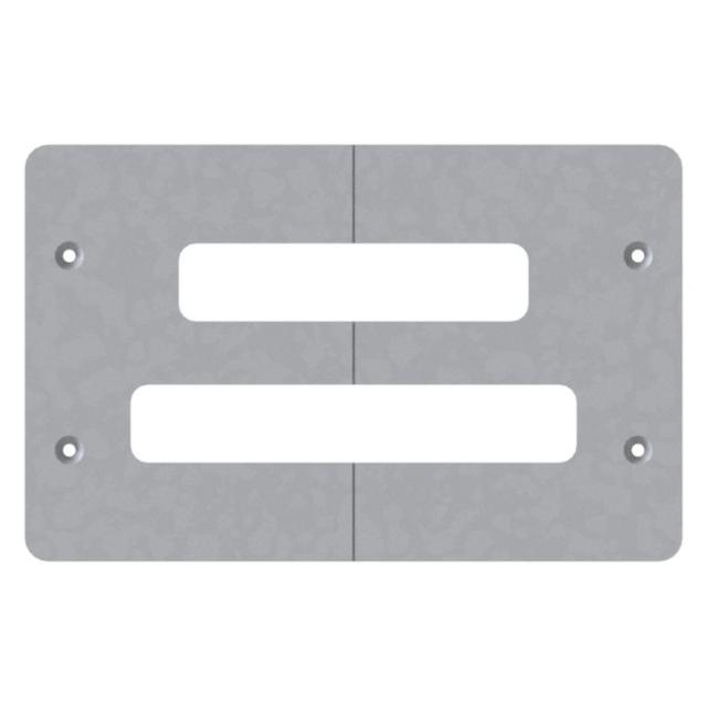 Oplegger (Basismal 300mm) | Basys 180x27 Invisible Scharnier | Vierkant