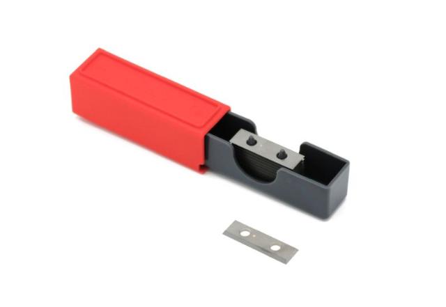 Wisselmesjes (Beitelhouder 404010 en 404011) | 30x9x1,5 | 10 Stuks