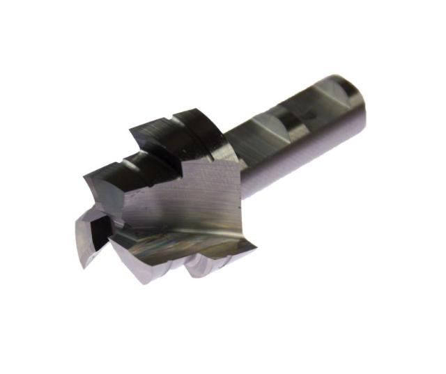 Voorplaatfrees | T-Frees A-kwaliteit | Voorplaat 20mm | Diameter 20,3-15mm | Diepte 7-8mm