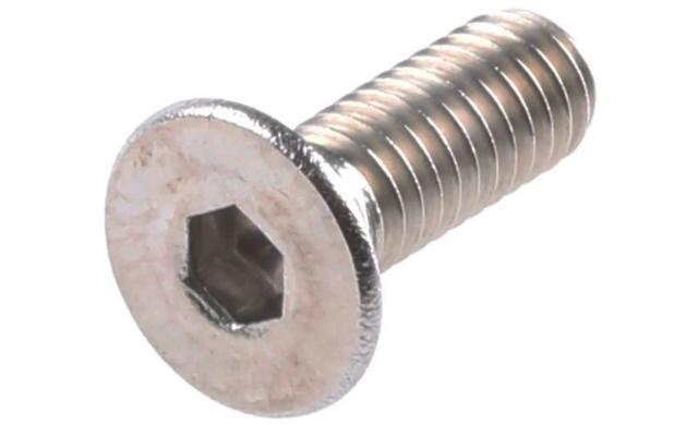 Inbusbout Platverzonken Kop | RVS | M6x16mm