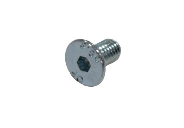 Inbusbout Platverzonken Kop | Elektrolytisch Verzonken | M6x12mm