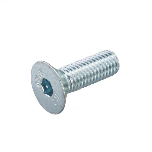Inbusbout Platverzonken Kop | Elektrolytisch Verzonken | M6x25mm