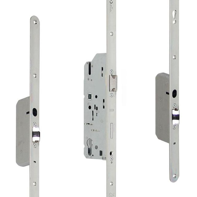 Serie 009 Dagschoot | SKG2 Automatic Meerpuntssluiting | Voorplaat 24x1700mm | DM55 | PC92
