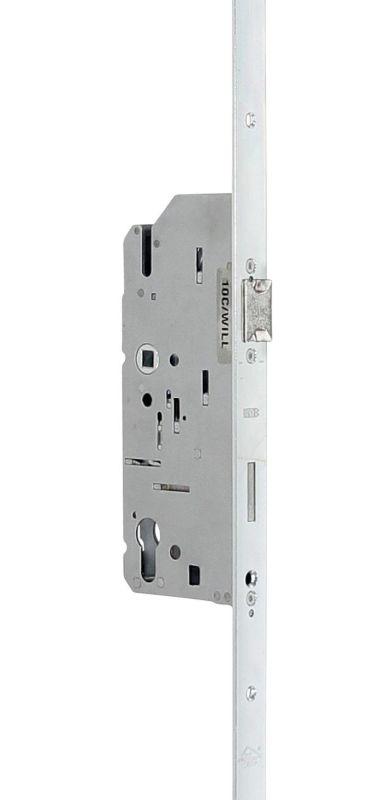 Serie 010 Dagschoot | SKG2 Automatic Antipaniek Meerpuntssluiting | Voorplaat 24x1700mm | DM65 | PC92 | Doorlopend Krukgat