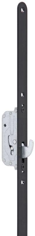 Serie 004 Noir | SKG3 Cilinderbediende Meerpuntssluiting | Voorplaat 24x1700 mm | DM55 | PC72