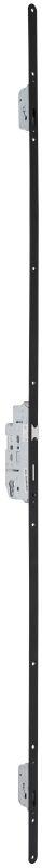 Serie 004 Noir | SKG3 Cilinderbediende Meerpuntssluiting | Voorplaat 24x1700 mm | DM55 | PC72