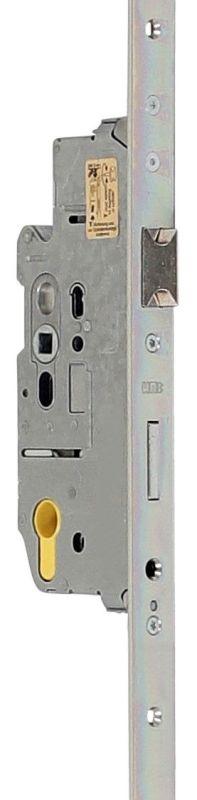 Serie 004 | SKG3 Cilinderbediende Meerpuntssluiting | Voorplaat 24x1700mm | DM55 | PC72