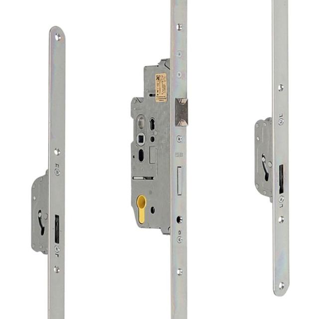Serie 004 | SKG3 Cilinderbediende Meerpuntssluiting | Voorplaat 24x1700mm | DM55 | PC72