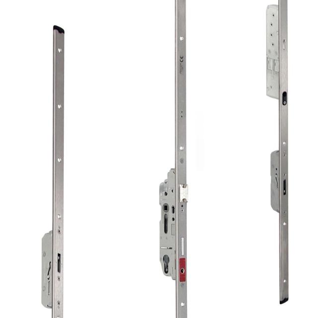 Serie 007 | SKG3 Alu-motortronic Antipaniek Meerpuntssluiting | Voorplaat U24x2170mm | DM35 | PC92