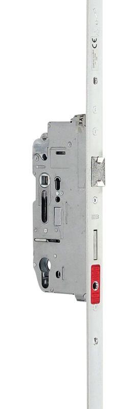 Serie 006 | SKG3 Cilinderbediende Antipaniek Meerpuntssluiting | Voorplaat 24x1950mm | DM65 | PC92 | Draairichting 2&3