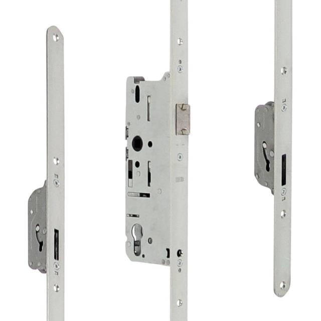 Serie 013 | SKG2 Krukbediende Meerpuntssluiting | Voorplaat 24x1950mm | DM55 | PC92