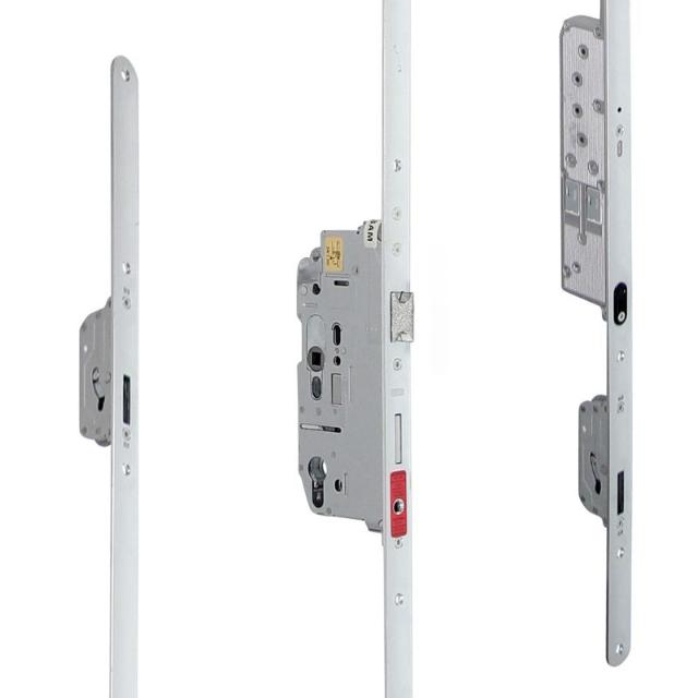 Serie 007 | SKG3 Motortronic Antipaniek Meerpuntssluiting | Voorplaat 24x1950mm | DM65 | PC72