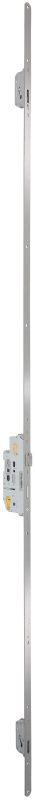 Serie 004 | SKG3 Cilinderbediende Meerpuntssluiting | RVS Voorplaat 24x1950mm | DM55 | PC72
