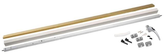 Krukbediende Balkespagnolet | Verhoogde Uitvoering | Raamhoogte 560-1500mm | Krukhoogte 330mm