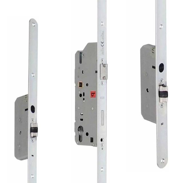 Serie 010 Dagschoot | SKG2 Automatic Antipaniek Meerpuntssluiting | Voorplaat 24x1700mm | DM55 | PC92 | Draairichting 1&4