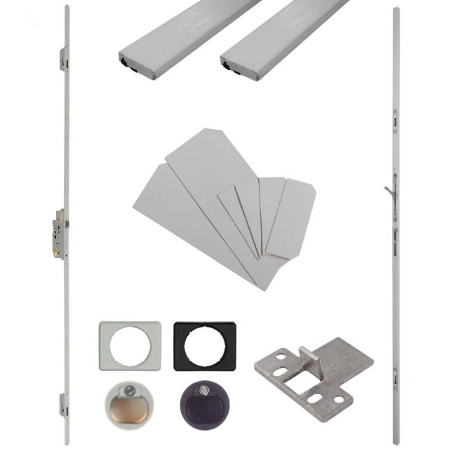 Brandwerend Inbouwset | Dubbele Deur | Serie 004 | DM55 | PC72 | Multipoint Deluxe | Deurhoogte 2300-2500mm
