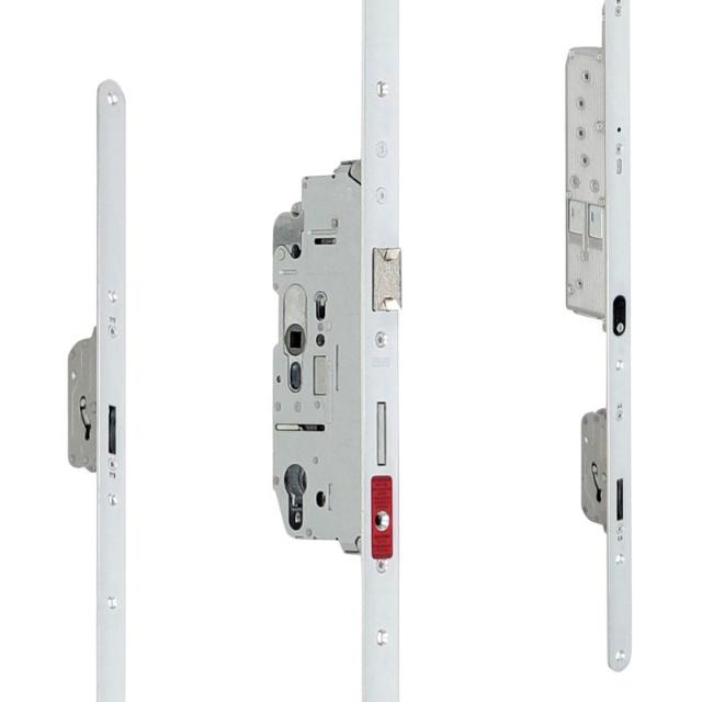 Brandwerend Inbouwset | Dubbele Deur | Serie 007 Antipaniek Motortronic | DM55 | PC92 | Multipoint Deluxe | Deurhoogte 2300-2500mm | Draairichting 1&4