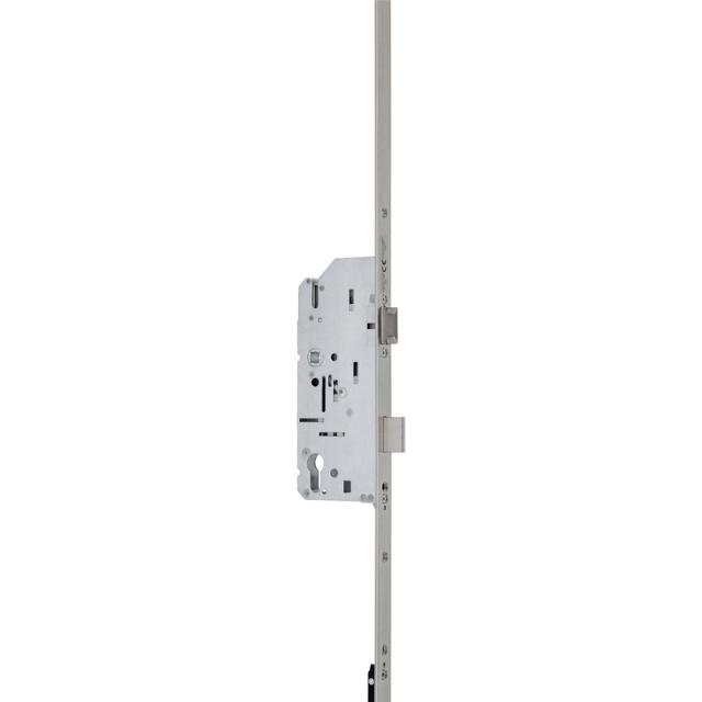 Serie 012 Pen-/Haakschoot | SKG2 Automotortronic Antipaniek Meerpuntssluiting | Voorplaat 24x1700mm | DM55 | PC92 | Doorlopend Krukgat