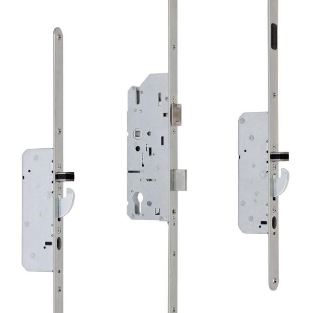 Serie 009 Pen-/Haakschoot | SKG3 Automatic Meerpuntssluiting | Voorplaat 24x1950mm | DM55 | PC92